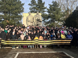 Митинг, посвященный 82-й годовщине в освобождении Советского района о немецко-фашистских захватчиков Митинг, посвященный 82-й годовщине в освобождении Советского района о немецко-фашистских захватчиков.